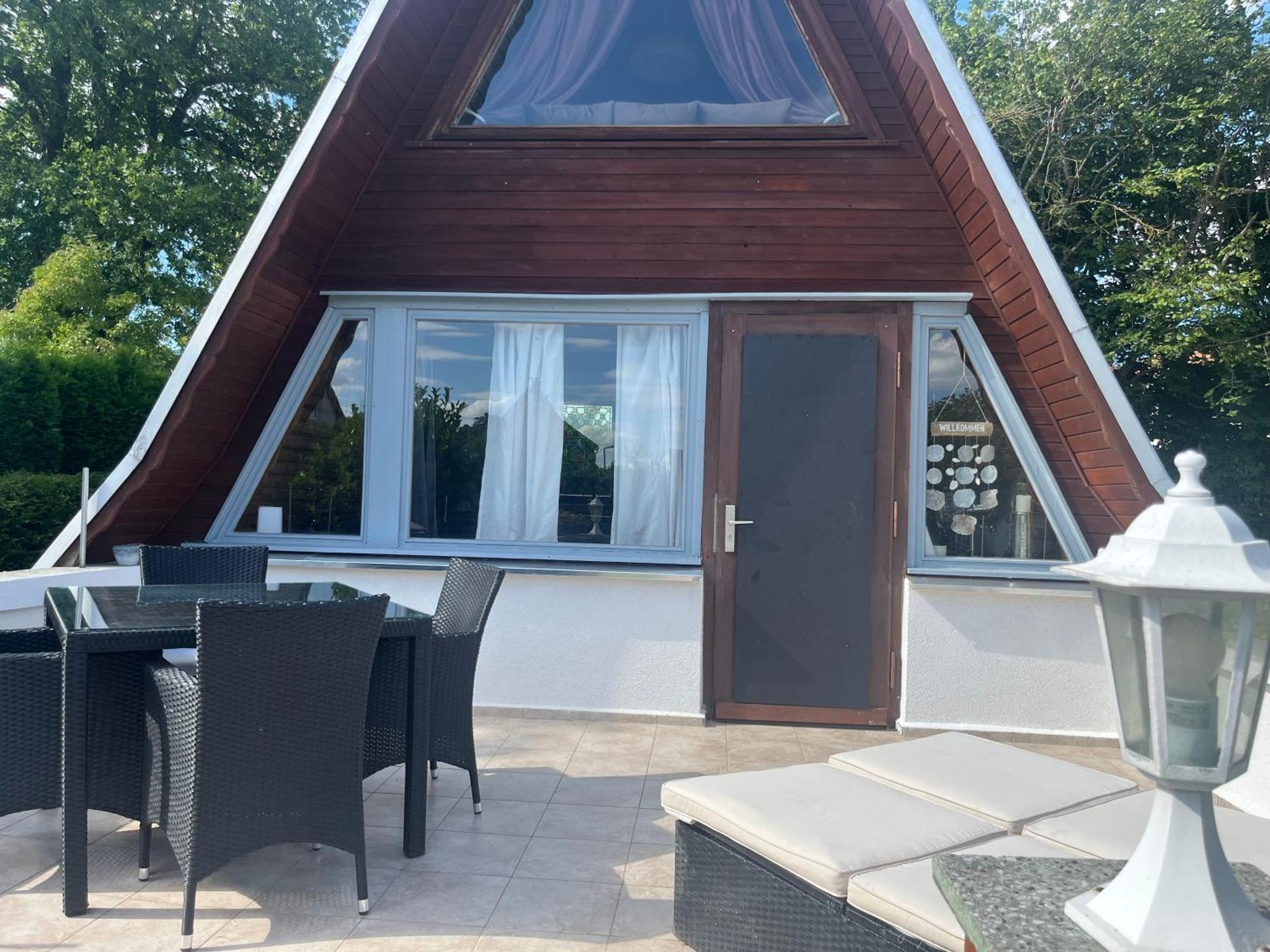 Strandnahe Finnhuette Elmenhorst/Lichtenhagen Екстериор снимка